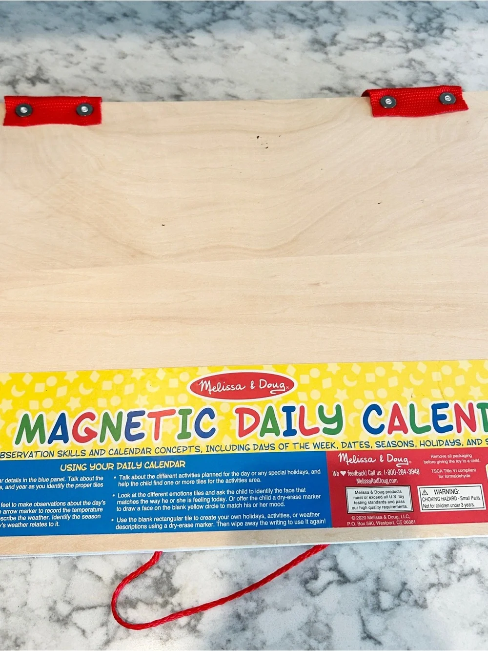 Melissa & Doug Magnetic Daily Calendar Board